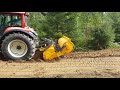 forestry mulcher and subsoiler mericrusher mjhs 240 stx sizing screen in land clearing