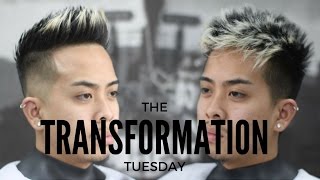 Transformation Tuesday || High Skin Fade Texture Haircut ||