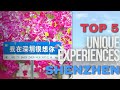 Top 5 Unique Experiences to do in SHENZHEN 到深圳独有必体验的前5名