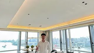 刘德华就在你家楼下开演唱会！ 揭秘黄浦江边富人大平层 上海豪宅 大平层轻奢高级感 刘德华