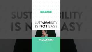 Sustainability is Not Easy
