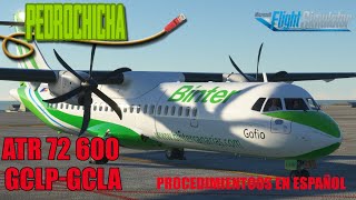 MSFS 2020 ATR72 600 ASOBO VUELO COMPLETO EN ESPAÑOL