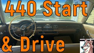 1966 Chrysler New Yorker 440 Old Start and Drive 8.27.21