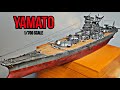 The largest battleship ever built- 1/700 IJN Yamato | Fujimi (Full Video)