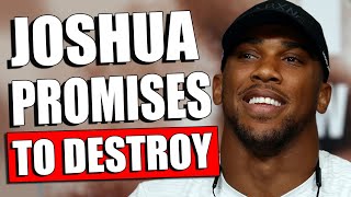 Anthony Joshua PROMISES TO DESTROY Alexander Usyk IN A REMATCH / Tyson Fury HAS STARTED NEGOTIATIONS