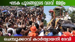 ഘടക പൂരങ്ങളുടെ വരവ് ചെമ്പൂക്കാവ് കാര്‍ത്യായനി ദേവി | Chembukkavu Bhagavathy | Thrissur Pooram 2023