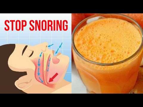 Drink This Juice Before Bedtime to Stop Snoring And Sleep Apnea Drink This Juice Before Bedtime to Stop Snoring And Sleep Apnea