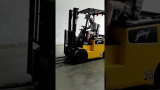 Godrej UNO Electric Forklift with All Safety Features.