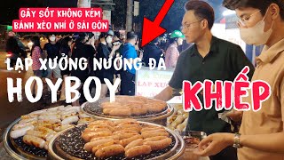 Khủng Khiếp Hotboy bán LẠP XƯỞNG NƯỚNG đá KHẤY ĐẢO Sài Gòn khách XẾP HÀNG dài CHỜ thưởng thức