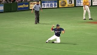 【プロ野球パ】は、速い…!! 浅村の華麗な守備で一瞬にして併殺  2015/07/01 H-L