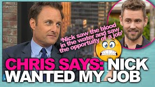 Former Bachelor Host Chris Harrison Spills TEA About Nick Viall Wanting To Take His Job
