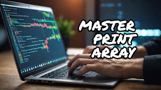 Mastering Java DSA: Print Array Function #DataStructuresHindi #ProgrammingInterview #ArrayInJava