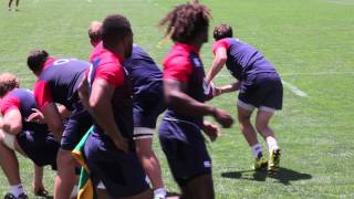 England Rugby training at Infinity Park in the USA