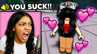 E-GIRL STREAMER Was Being TOXIC, So I Made Her DELETE ROBLOX | The Strongest Battlegrounds