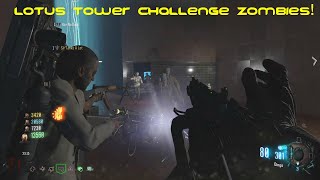 Cod Bo3 Coop Custom Zombies Lotus Tower Challenge! With New Guest
