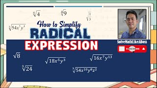 SIMPLIFYING RADICALS