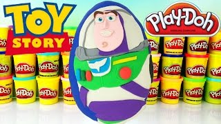 BUZZ LIGHTYEAR | Play Doh Surprise Egg | Blind Bags