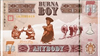 Burna boy - Anybody lyrics