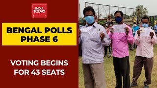 Voting Begins For 43 Seats In Phase 6 Of West Bengal Assembly Poll