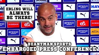'Foden and Haaland will make a LETHAL combination!' | Man City v Palace | Pep Guardiola Embargo