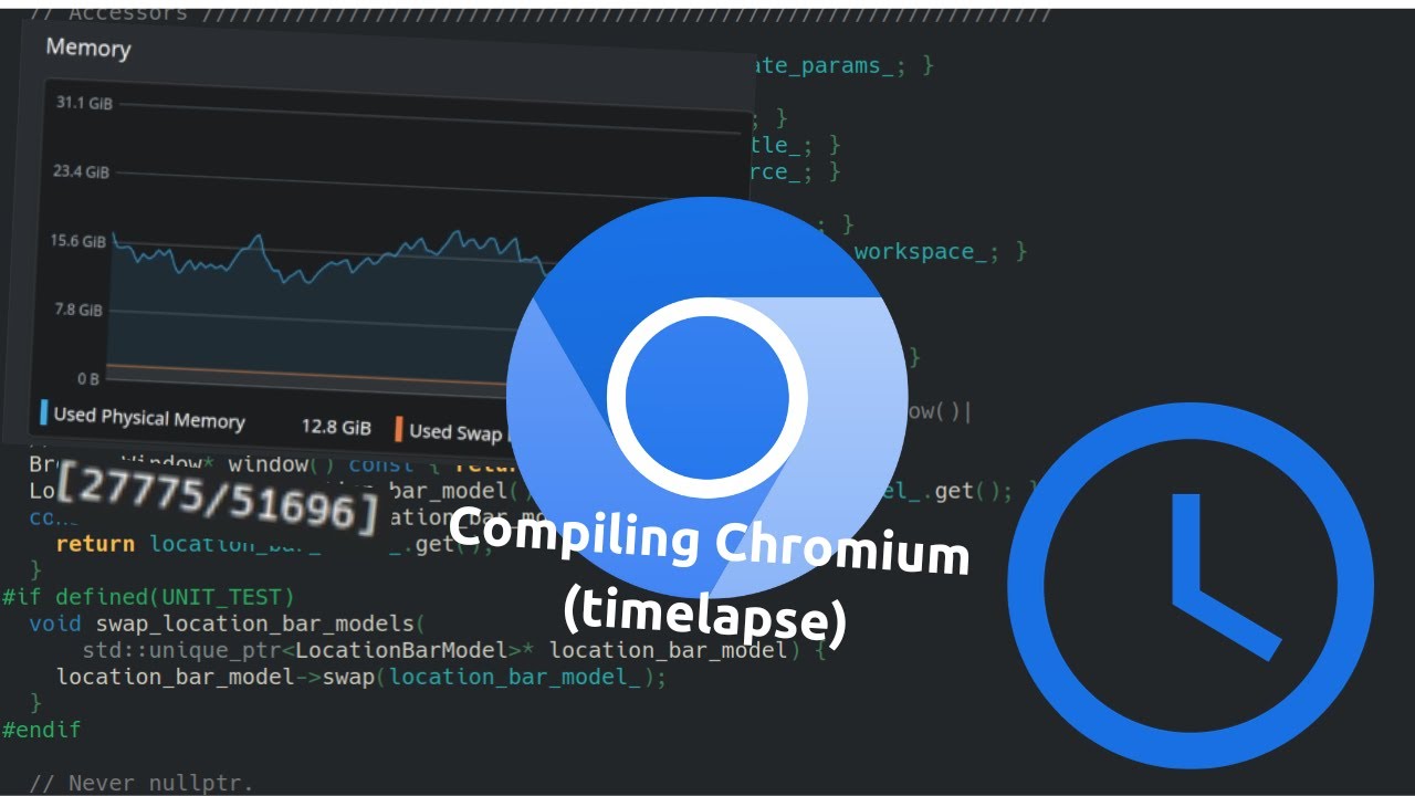 Compiling Chromium Open Source Chrome Timelapse Youtube