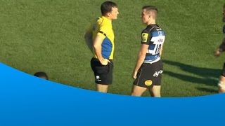 George Ford shows questioning a decision doesn't work