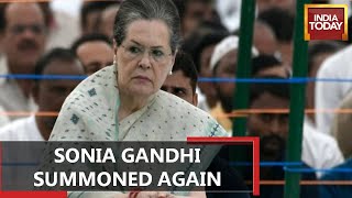 National Herald Case Updates: ED Summons Sonia Gandhi For Second Round Of Questioning On July 25