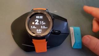 Woo Screen app demo on Android Wear watch