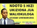 NDOTO 5 HIZI UKIZIONA JUA WALIO KULOGWA UCHAWI UMEWARUDIA- Apostle Johaness John