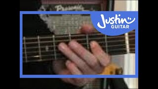Easy Acoustic Solo Blues Lesson: Slow Playalong #3of3 (Guitar Lesson PR-001) How to play