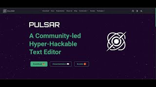 The Pulsar Text Editor, A Great Alternative to VS Code
