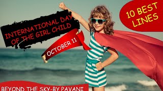10 lines on International day of the girl child /Theme of International day of the girl child 2022