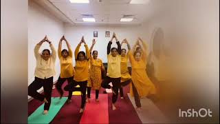 Celebrated Basant Panchami in Yoga Vibes Group