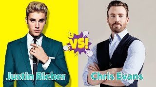 Justin Bieber Vs Chris Evans Transformation ★ Who Is More Attractive?