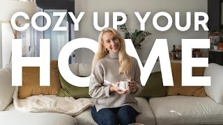 How to Cozy Up Your Home | Hygge Home ft. Cozey