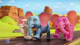 एक मोटा हाथी, Ek Mota Hathi, Hindi Nursery Rhyme And Kids Song