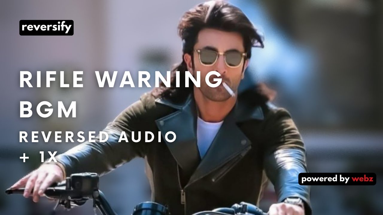 RIFLE WARNING ANIMAL (BGM) |REVERSED |Harshavardhan R | Ranbir K ...