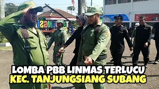 Lomba PBB Linmas Se-kecamatan Tanjungsiang | Linmas Desa Buniara Terlucu & Kocak | HUT RI ke 78