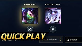 THIS REPLACES BLIND PICK - NO CHAMP SELECT, SURRENDER AT 10 - QUICKPLAY - League of Legends