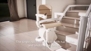 Handicare Freecurve - How to use the stairlift (UK + international version)