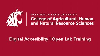 Digital Accessibility | Training