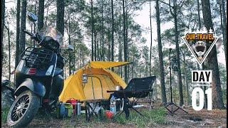 Day#01 Our Camping in Summer Time | Nature ASMR | Motor Camping