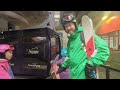 avoriaz 2025 winter campsite tour aire winterised campervan and motorhome skiing