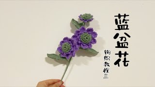 毛线钩织｜蓝盆花 教程三（花托）