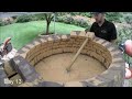 My first Pompeii Brick Pizza Oven - Time Lapse Video