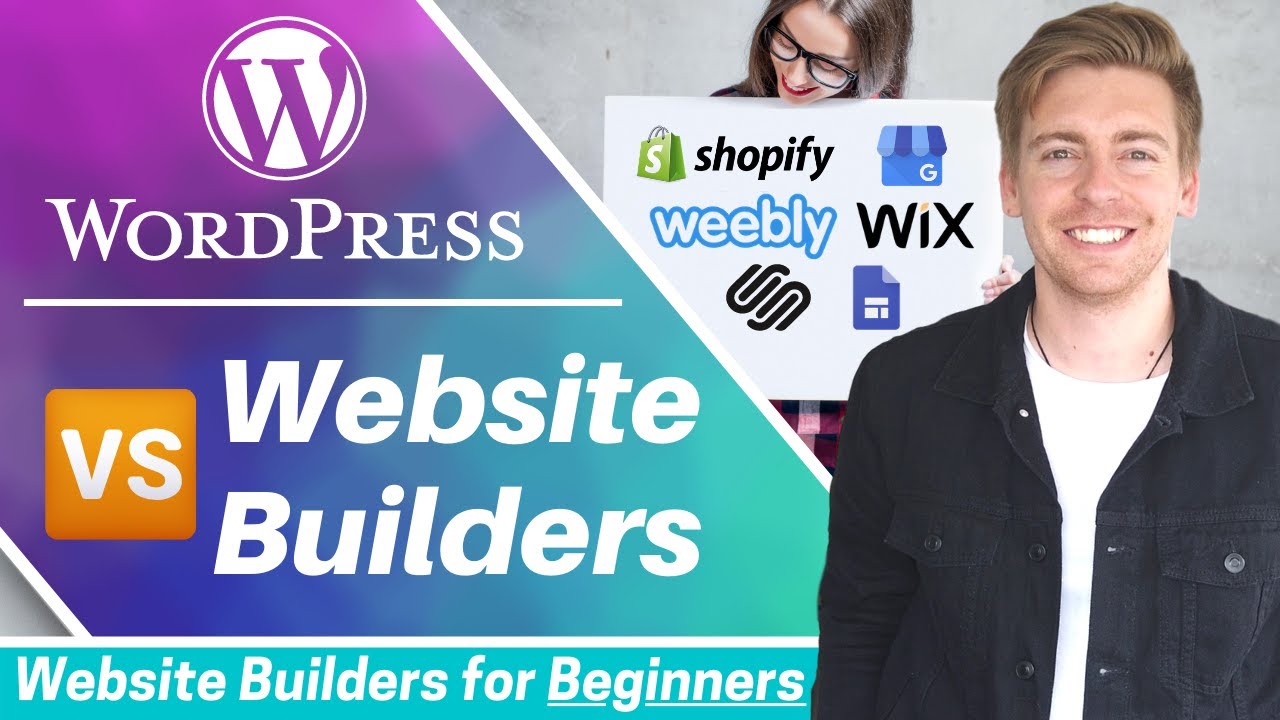 BEST Website Builder For Beginners | Wordpress Vs Website Builders ...