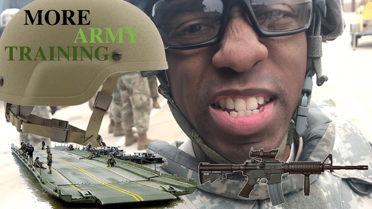 ARMY 12C BRIDGE CREW MEMBER TRAININ! BUILDIN BRIDGES!!! - YouTube