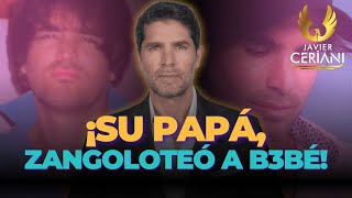 Inéditas imágenes del papá de Verástegui zangoloteando a una bebé