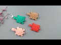 DIY Macrame Keychain Turtle | Easy Tutorial Step by Step