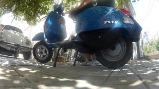 Vespa PX 125 - Sip road exhaust